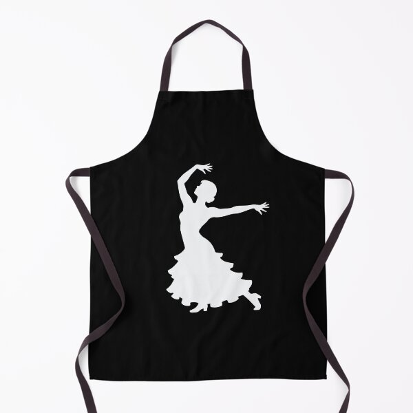 Item preview, Flamenco Dancer Silhouette – Elegant Motion Art designed and sold by BrushRushX.