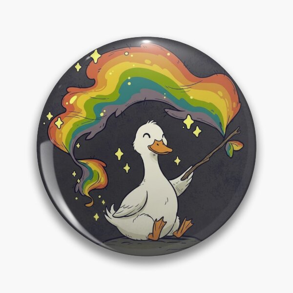 Item preview, Proud duck under the rainbow designed and sold by HeyHas.