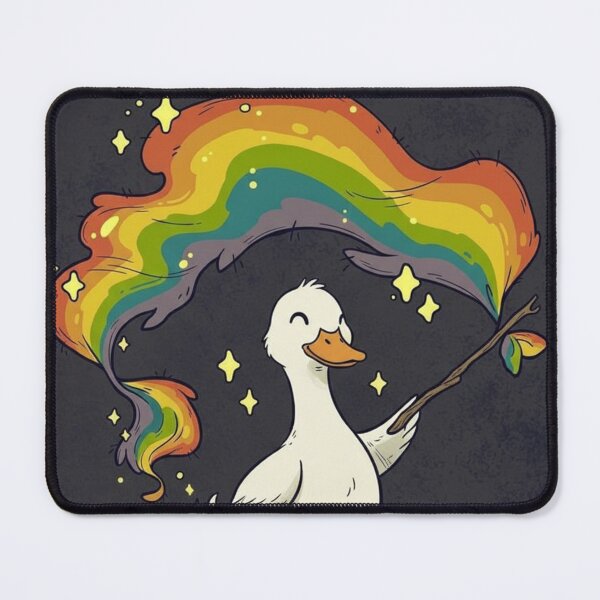 Item preview, Proud duck under the rainbow designed and sold by HeyHas.
