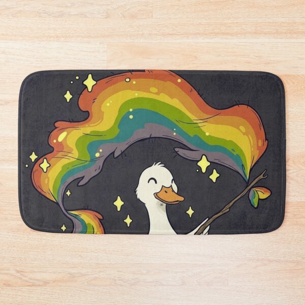 Item preview, Proud duck under the rainbow designed and sold by HeyHas.