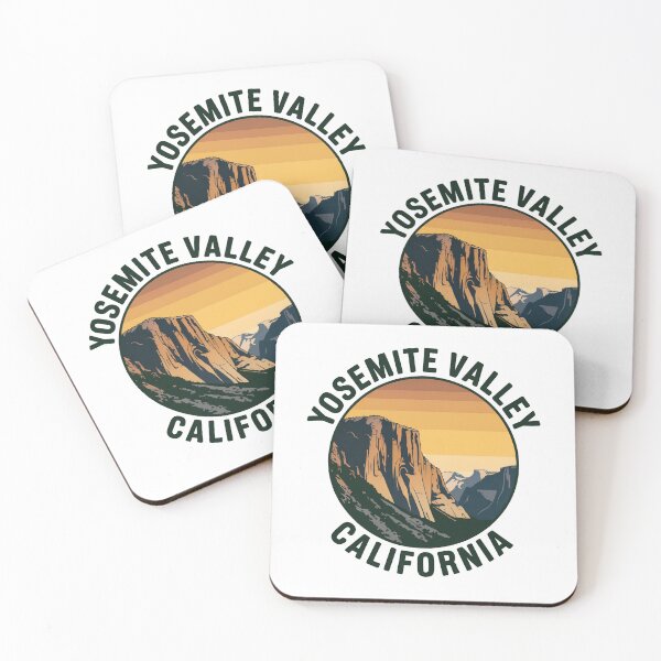 Item preview, Yosemite Valley California Travel Badge Sticker – El Capitan National Park designed and sold by pod24.