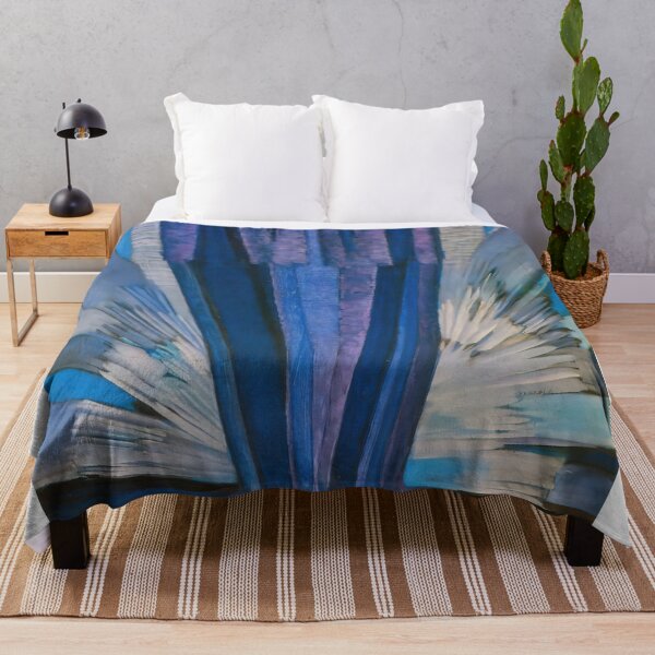 Item preview, blue - Original Paintings by Frantisek Kupka, Frantisek Kupka Abstract Art designed and sold by OilArtLittle.