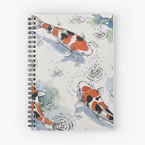 Item preview, Rainy Day Koi Pond designed and sold by Fish Town.