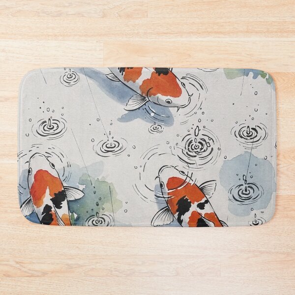Item preview, Rainy Day Koi Pond designed and sold by Fish Town.