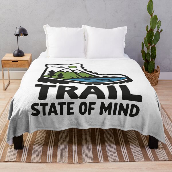 Item preview, Trail State of Mind Boot designed and sold by SnappyPNG.