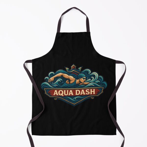 Item preview, Aqua Dash 3 – Swimming Design | Swim Team, Competitive Swimmer & Water Sports designed and sold by Typologystudios.