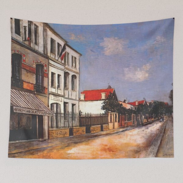 Item preview, Maurice Utrillo - Asnieres Street designed and sold by melaartni.
