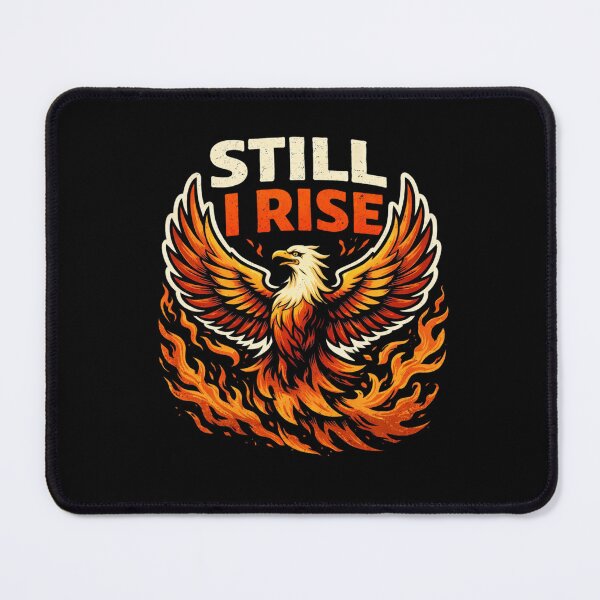 Item preview, Still I Rise Phoenix – Strength & Resilience Design designed and sold by ArtByMuneer.