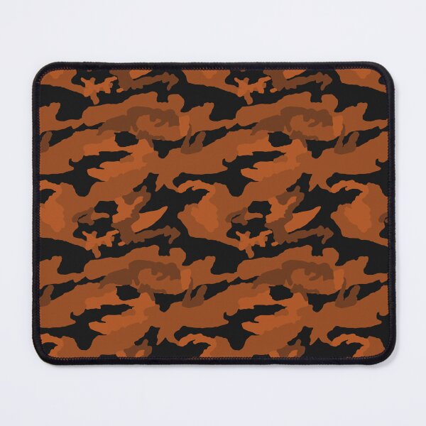 Item preview, Black And Orange Camo Pattern Seamless designed and sold by pattern-archive.