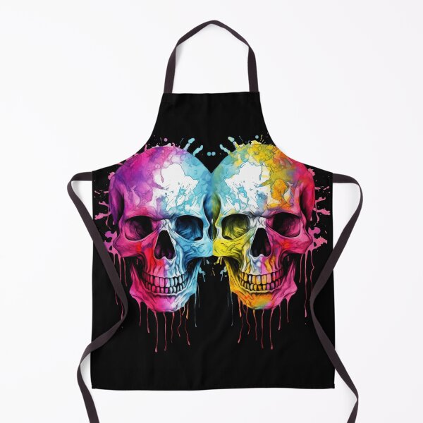 Item preview, Neon Sugar Skull - Colorful Day of the Dead Aesthetic designed and sold by Mini Pixel Perfect Co..