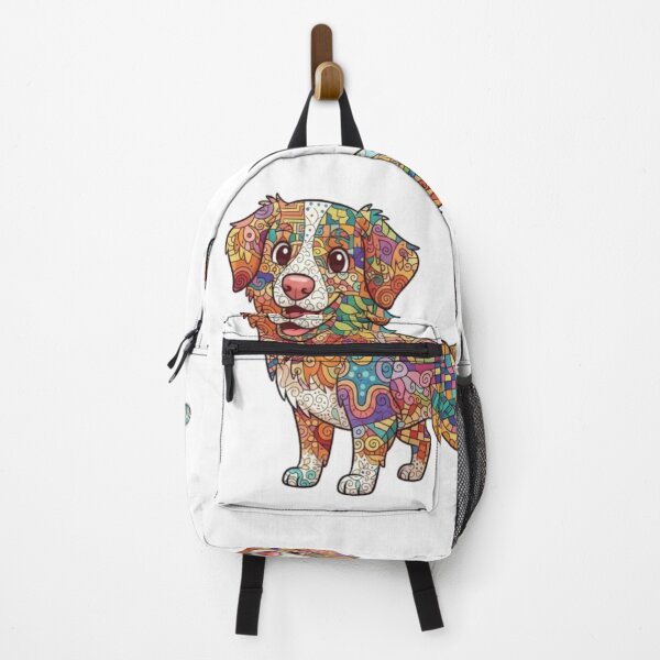 Item preview, Colorful and Fun Nova Scotia Duck Tolling Retriever designed and sold by PaintedbyCarol.
