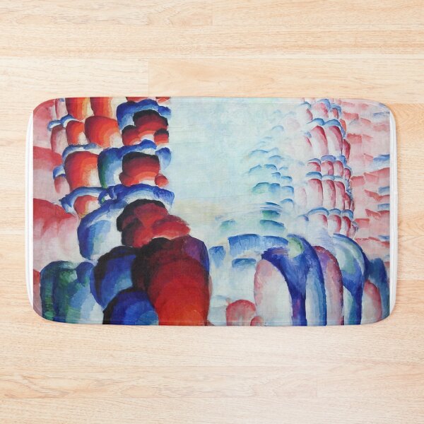 Item preview, hindu motif or graduated red - Original Paintings by Frantisek Kupka, Frantisek Kupka Abstract Art designed and sold by OilArtLittle.