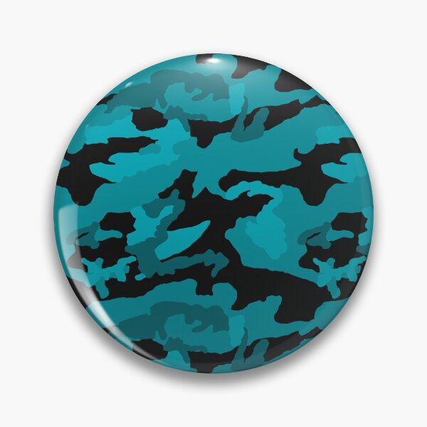 Artikelvorschau, Nahtloses Tarnmuster in Schwarz und Cyan entworfen und verkauft von pattern-archive.