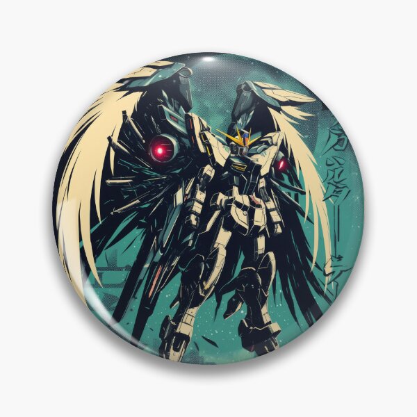 Item preview, Wing Gundam Zero Vintage Nights designed and sold by AnimeArsenalPrints.