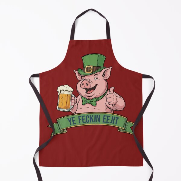 Item preview, Ye Feckin Eejit – Lucky Beer Pig designed and sold by CARPIO Creations.