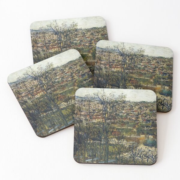 Item preview, Maurice Utrillo - Benches at Montmagny Val d Oise designed and sold by melaartni.