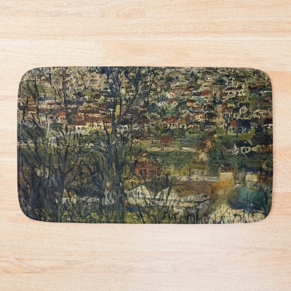 Item preview, Maurice Utrillo - Benches at Montmagny Val d Oise designed and sold by melaartni.