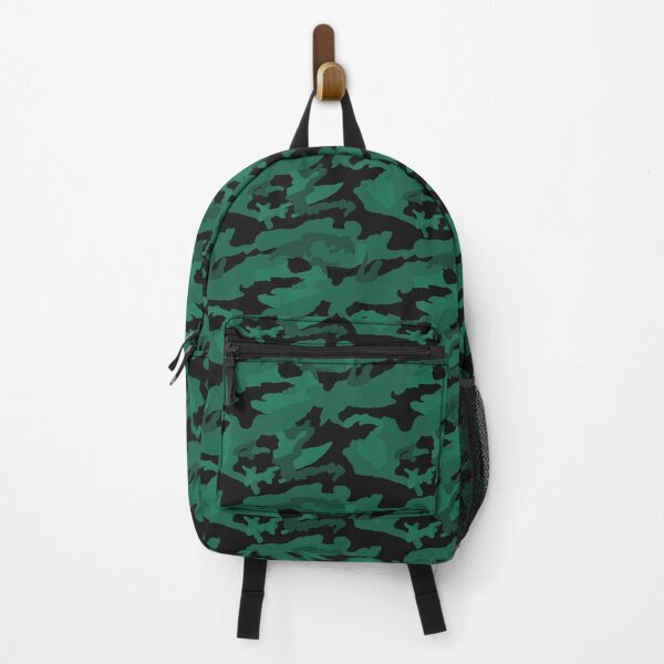 Item preview, Black And Emerald Camo Pattern Seamless designed and sold by pattern-archive.