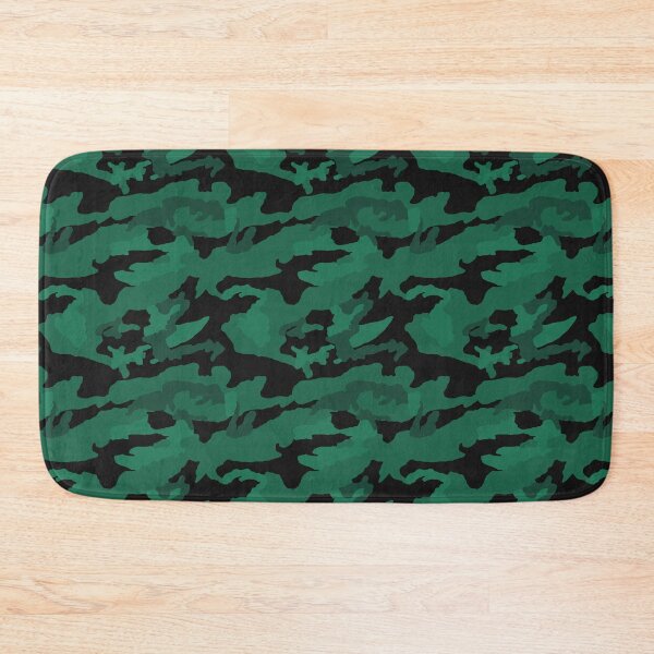 Item preview, Black And Emerald Camo Pattern Seamless designed and sold by pattern-archive.