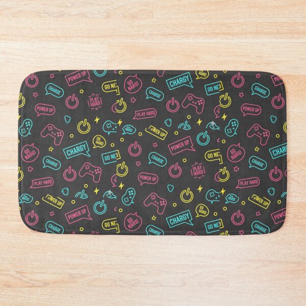 Item preview, Retro Gaming Energy Pattern designed and sold by StickVerse by Owais.