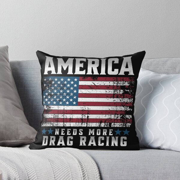 Item preview, America Needs More Drag Racing Funny Patriotic USA Drag Racing Car Enthusiast designed and sold by CarantinedChaos.