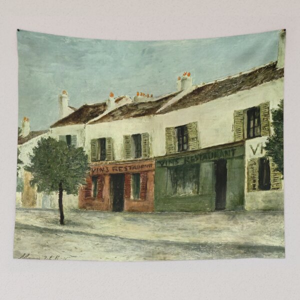 Item preview, Maurice Utrillo - Bistros In A Suburb designed and sold by melaartni.