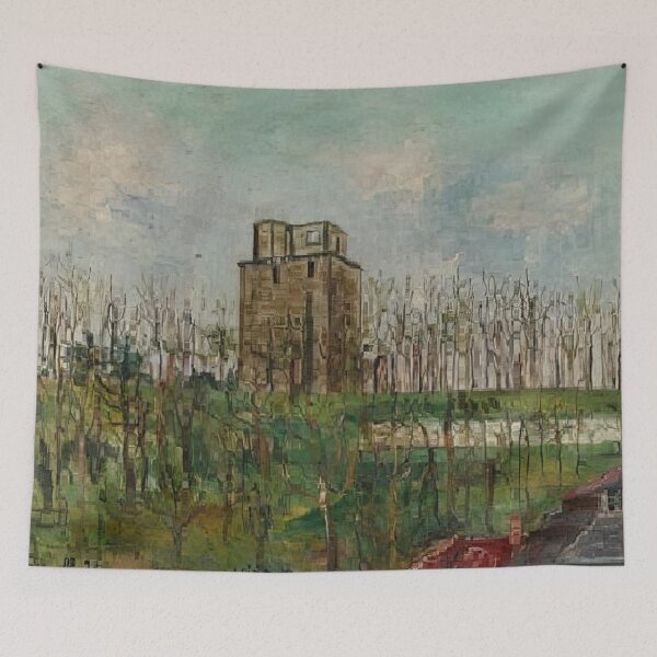 Item preview, Maurice Utrillo - Donjon Street designed and sold by melaartni.
