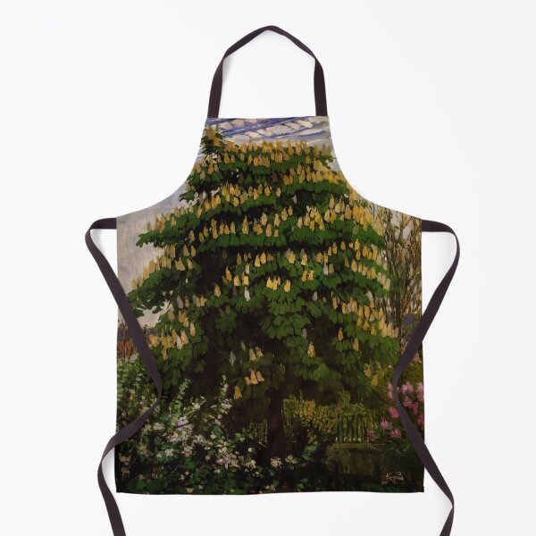 Item preview, the chestnut tree in blossom - Original Paintings by Frantisek Kupka, Frantisek Kupka Abstract Art designed and sold by OilArtLittle.