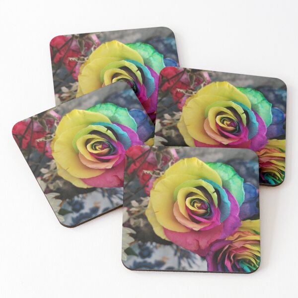 Item preview, Rainbow Rose designed and sold by Can't Sleep Crafts stickers and more.