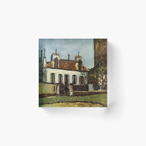 Item preview, Maurice Utrillo - House In The Suburbs Of Paris designed and sold by melaartni.