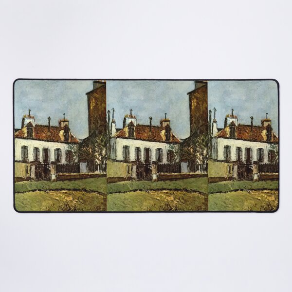 Item preview, Maurice Utrillo - House In The Suburbs Of Paris designed and sold by melaartni.
