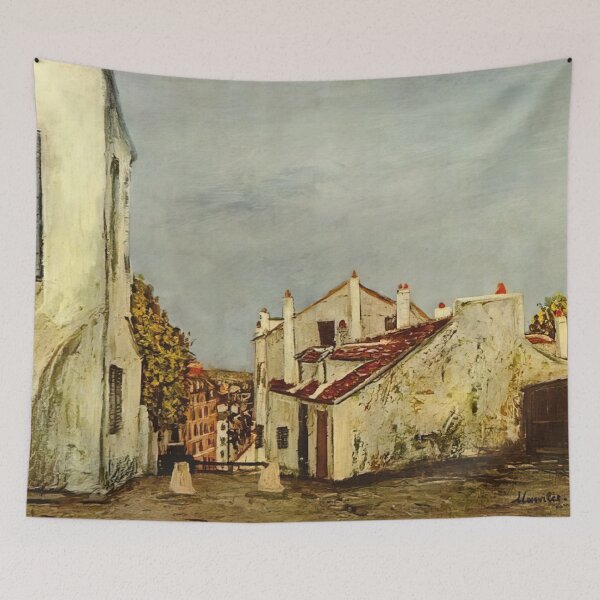 Item preview, Maurice Utrillo - Houses In Montmartre designed and sold by melaartni.