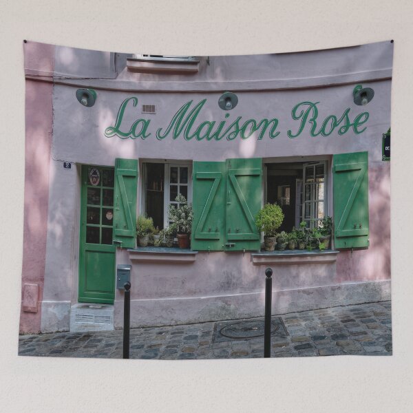 Item preview, Maurice Utrillo - La Maison Rose Montmartre Paris designed and sold by melaartni.