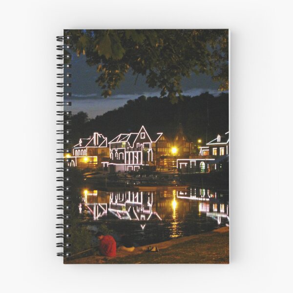 Item preview, Boathouse Row in Black. Philadelphia, Pennsylvania designed and sold by vadim19.