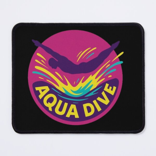 Item preview, Aqua Dive – Diving Design | Dive Deep, Underwater Adventure & Ocean Sport designed and sold by Typologystudios.