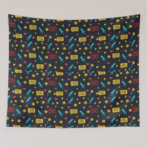 Item preview, Arcade Adventure Pattern designed and sold by StickVerse by Owais.