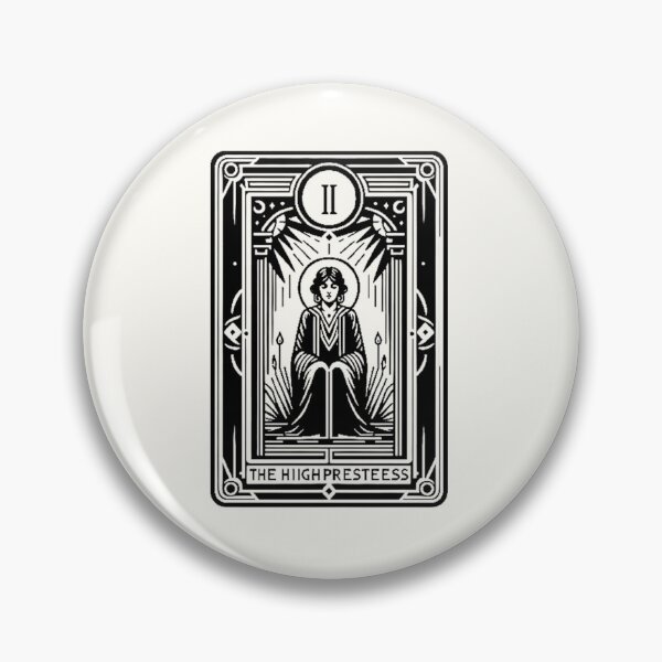 Item preview, The High Priestess tarot card designed and sold by Roberta Calabrese.