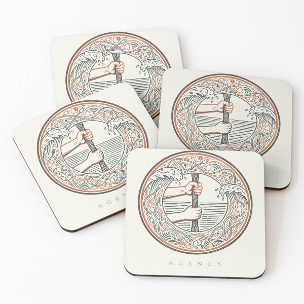 Item preview, Agency - Stoic Hands Minimalist Action Design designed and sold by MateuszRogacki.