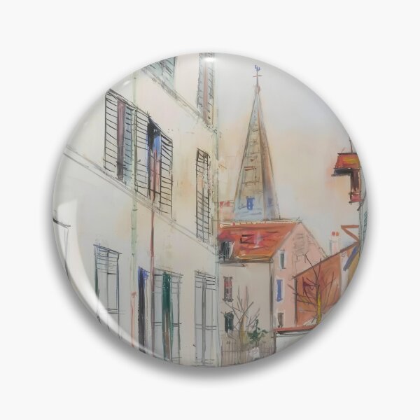 Item preview, Maurice Utrillo - Maurice Utrillo Rue A Chatou designed and sold by melaartni.