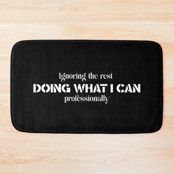 Item preview, Doing What I Can, Style For Everyone With Character designed and sold by JokeAndStyle.