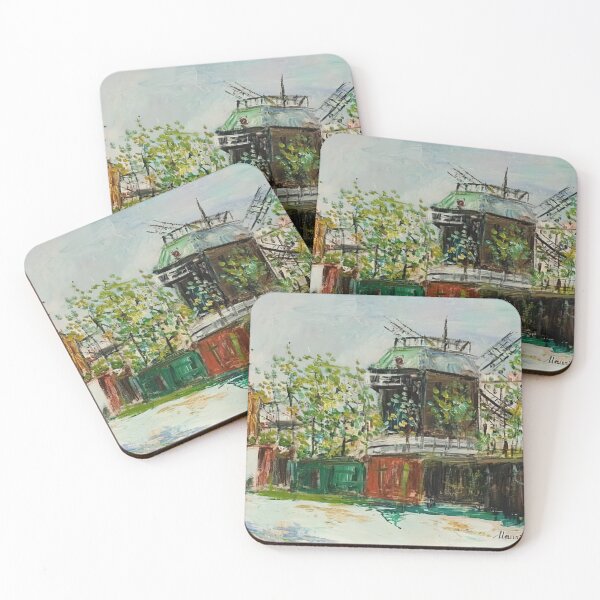 Item preview, Maurice Utrillo - Moulin De La Galette 4 designed and sold by melaartni.