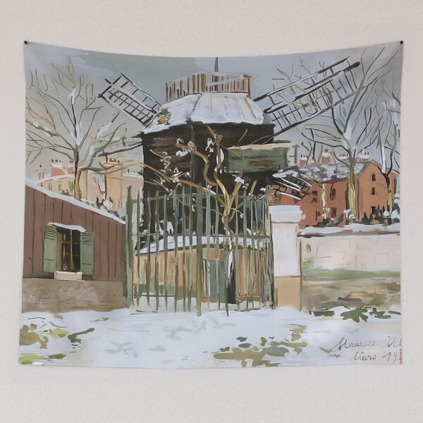 Item preview, Maurice Utrillo - Moulin De La Galette 2 designed and sold by melaartni.