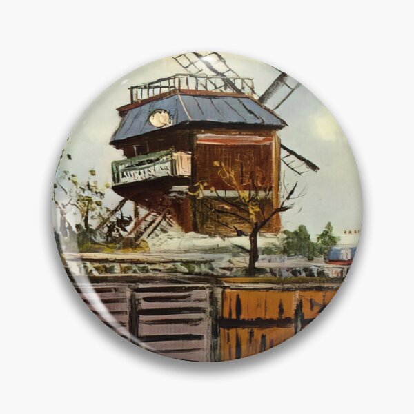 Item preview, Maurice Utrillo - Moulin De La Galette 6 designed and sold by melaartni.