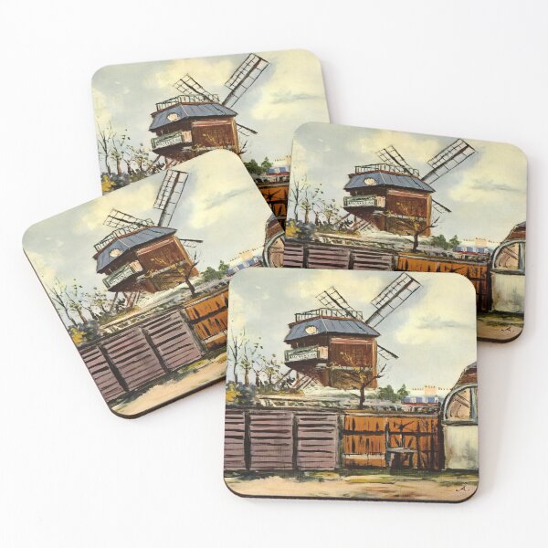 Item preview, Maurice Utrillo - Moulin De La Galette 6 designed and sold by melaartni.