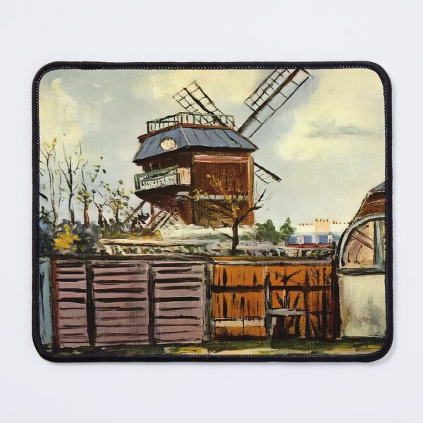 Item preview, Maurice Utrillo - Moulin De La Galette 6 designed and sold by melaartni.
