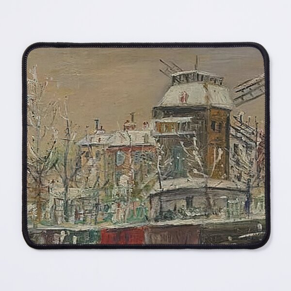 Item preview, Maurice Utrillo - Moulin De La Galette Under The Snow 1 designed and sold by melaartni.