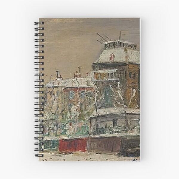 Item preview, Maurice Utrillo - Moulin De La Galette Under The Snow 1 designed and sold by melaartni.