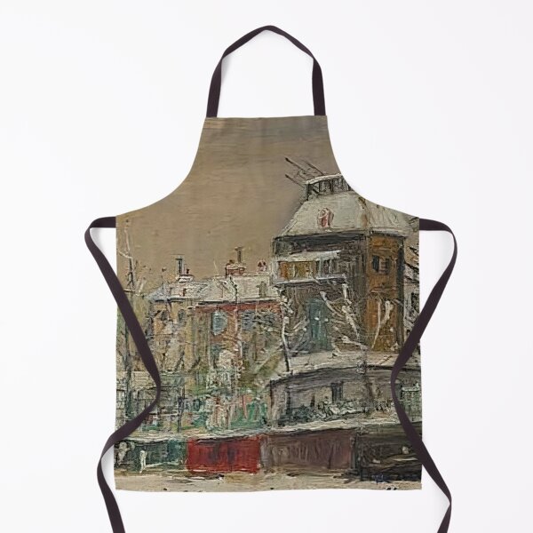 Item preview, Maurice Utrillo - Moulin De La Galette Under The Snow 1 designed and sold by melaartni.