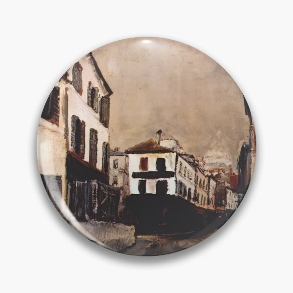Item preview, Maurice Utrillo - Norvins Street designed and sold by melaartni.