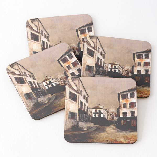 Item preview, Maurice Utrillo - Norvins Street designed and sold by melaartni.